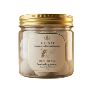 Boules de Gommage Musc Blanc
